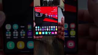 Nova Launcher on Samsung Galaxy Z Fold 2 5G [upl. by Linkoski]