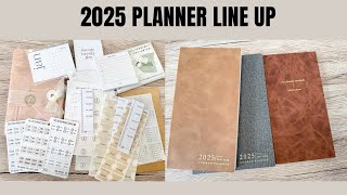 2025 Planner Line up  Tried and tested system [upl. by Dinerman]