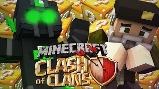 CLASH OF CLANS EN MINECRAFT  Willyrex vs sTaXx [upl. by Eedrahs254]