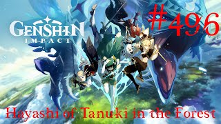 Genshin Impact Walkthrough Part 496  Hayashi of Tanuki in the Forest No Commentary [upl. by Yasui]