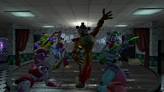 Gmod FNAF  the Glamrocks the grand reopening [upl. by Aleahpar234]