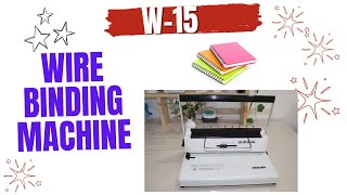 Wire Binding  Coil Binding Machine Unboxing [upl. by Fretwell]