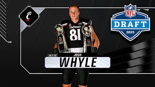 American Draft Tape TE Josh Whyle  Cincinnati [upl. by Eiresed]