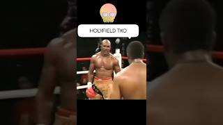 Mengenaskan Evander Holyfield TKO Di Laga Trilogi [upl. by Kcinemod246]