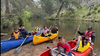 30 Canoe for 3 hours I Capertee Camping Site [upl. by Eisej]