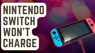 FIXED Nintendo Switch Wont Charge  Console Not Charging [upl. by Ralyks]