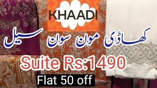 Khaadi Sale Update Flat 50 off Suite Rs1490 June 28 2024 [upl. by Corby]