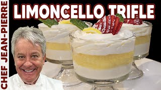 Easy Limoncello Trifle  Chef JeanPierre [upl. by Froh]