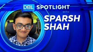 Rapper Motivational Speaker amp Viral Sensation Sparsh Shah on Chasing His Dreams [upl. by Harle]