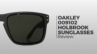 Oakley Holbrook 009102 Sunglasses Review [upl. by Aneloc]