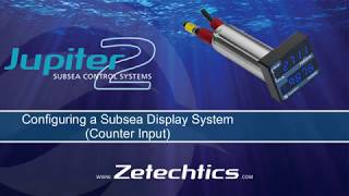 Configure a Subsea Display Counter Input using the Support Tool [upl. by Nicolle786]