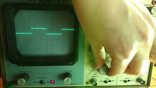 Oscilloscope repair Unaohm G421E DT [upl. by Ballou]