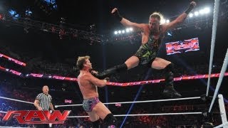 Rob Van Dam vs Chris Jericho Raw July 15 2013 [upl. by Hausner]