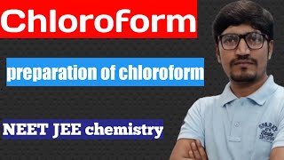 Preparation of chloroform ll Preparation of chloroform From ethyl alcohol and acetone [upl. by Lerred]