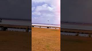 F16 TakeOff from Bholari Air Base  HighSpeed Action  Short [upl. by Ahsimak]