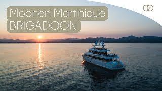 Moonen Yachts 36m BRIGADOON at sea [upl. by Sitrik]