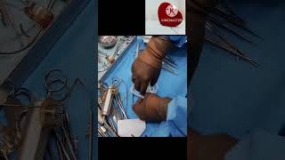 EDWARDS INSPIRIS RESILIA VALVE Preparation and how to attach valve holderscienceheart surgeon [upl. by Amjan]