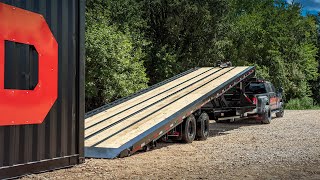 TDX  30k Flatbed Tilt Gooseneck Trailer  MAXXD 2021 [upl. by Allehcram369]