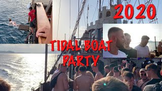 TIDAL BOAT PARTY  ZANTE 2020  LADS HOLIDAY [upl. by Ettegroeg466]