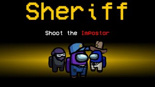 I SHOT ZMDE playing Among Us Sheriff mod [upl. by Bumgardner]