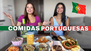 EXPERIMENTANDO COMIDAS TÍPICAS DE PORTUGAL 🇵🇹🍽️ [upl. by Doownelg]