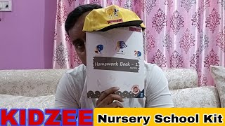 kidzee Nursery School Kit unboxing amp full review  KidzeeIndia [upl. by Nnylamme]