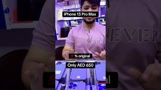 iPhone 13 Pro Max AED650 Only 🔥❤️ akheeer mobiles dubaimarket cheappricephones shorts offers [upl. by Riannon]