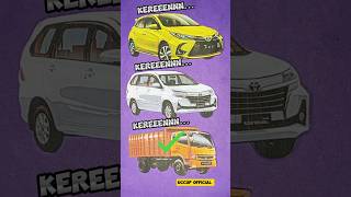 MENCOCOKKAN MOBIL TOYOTA YARISAVANZA DAN DUMP TRUK FIGHTER shorts [upl. by Arihay]