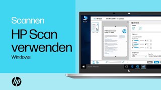 Scannen von einem HP Drucker unter Windows mit HP Scan  HP Support [upl. by Nialb]