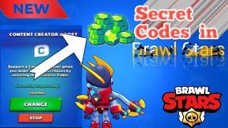 New Secret Creator Codes in Brawl Stars 🤩🤩brawlstarssupercellsecretcreatorcodes [upl. by Adnalay]