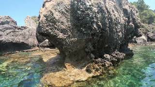 Snorkeling in the Glyfada beach [upl. by Annohsal]