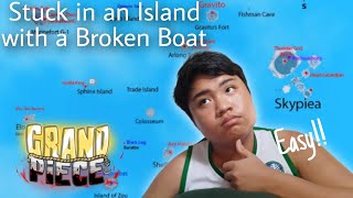 How to get to the other Island with a Broken Boat  GPO Tutorial [upl. by Tull349]