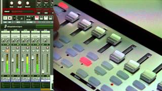 Novation  SL MkII and Impulse Controlling Pro Tools [upl. by Nitnelav]