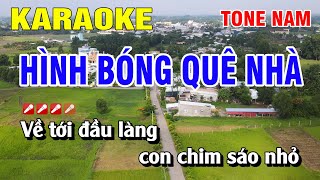 Karaoke Hình Bóng Quê Nhà Tone Nam Nhạc Sống  Nguyễn Linh [upl. by Aneleh230]