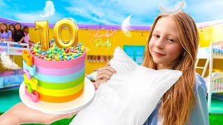 Nastya celebrates her 10th birthday [upl. by Navy]