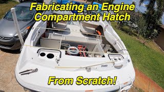 Building a Boat Engine Hatch  Part 1 of 4 [upl. by Hayimas]