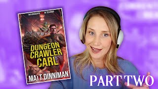 Maudes Book Club Dungeon Crawler Carl by Matt Dinniman  Part 2 [upl. by Seroka347]