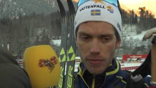 Hellner ryker ihop med ryske stjärnan efter loppet [upl. by Muiram]