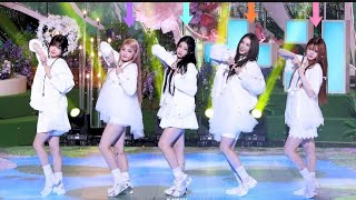 Cherish My Love ILLIT Dance Practice Mirrored 4 Members Version Guide Arrows 4K [upl. by Carly]