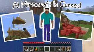 Playing AI Generated Minecraft [upl. by Minetta]