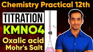 Titration Oxalic Acid Vs KMnO4  Mohr Salt Vs KMnO4  Calculations  Chemistry Practical [upl. by Leanora]