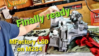 Prelude transmission w Mfactory LSD final assembly [upl. by Eigriv]