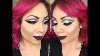 Bold Cut Crease Using Addiction palette 2 [upl. by Ollie]