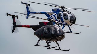 MD500 Demo  Iron Horse Aviation  Quad Cities Air Show 2024 [upl. by Naj394]