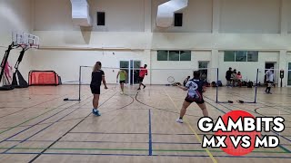 GAMBITS TUESDAY MATCH MX VS MD DARREN amp WENDY VS ARJUN amp GOLDWIN [upl. by Dnalerb908]