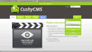 How to install and edit with CushyCMS in under 5 minutes [upl. by Ayalat]