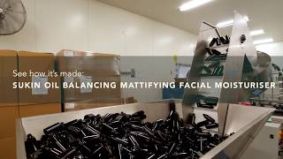 Sukin see how its made  Oil Balancing Mattifying Facial Moisturiser [upl. by Corsiglia]