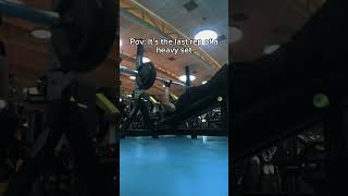 The only way gym weightlifting heavyweight onerep workout [upl. by Hasheem]