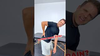 These Lower Back Stretches Are INCREDIBLE Fast Pain Relief backpain shorts [upl. by Lipp754]