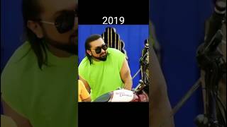 Evolution of yo yo honey singh from 2006 to 2024 🔥yoyohoneyshingh music tranding evolution [upl. by Mihcaoj]